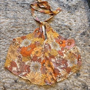 Sienna Sky Floral Halter Top - M